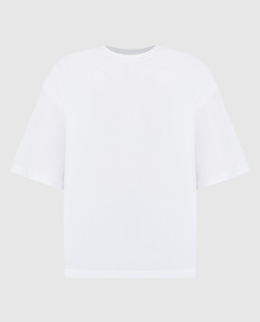 Materiel Біла футболкка з вишивкою MSS24M17834TSWT