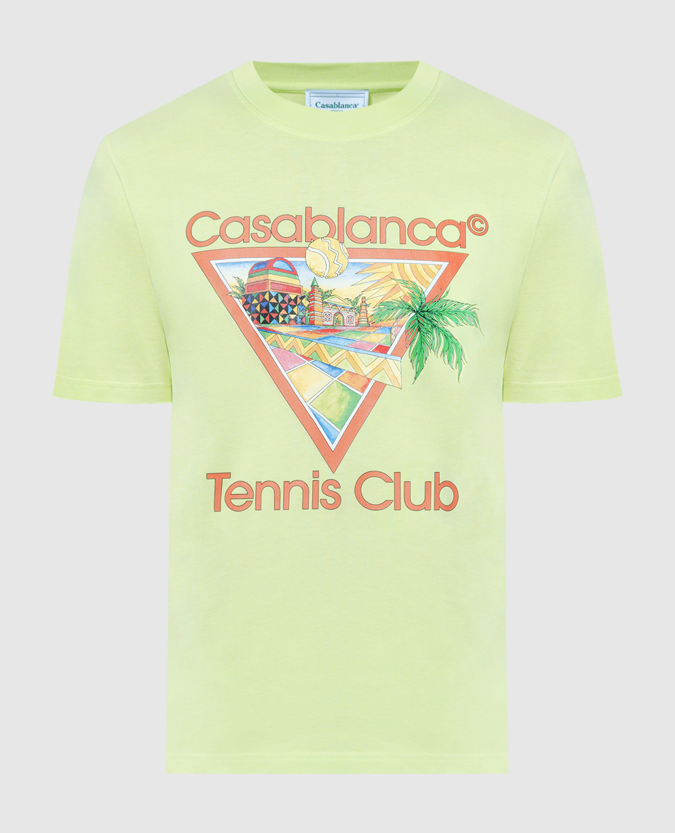 

Зеленая футболка Afro Cubism Tennis Club, Зеленый, Футболки