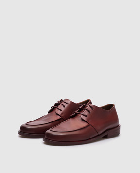 Marsell Бордові шкіряні дербі Mocasso MW8370P011