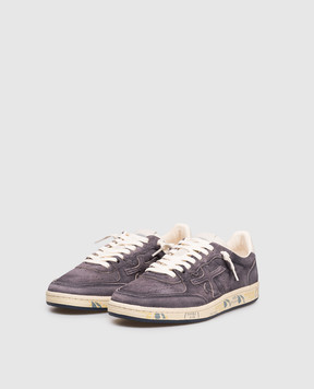 Premiata Серые замшевые кроссовки BSKT CLAY BSKTCLAY