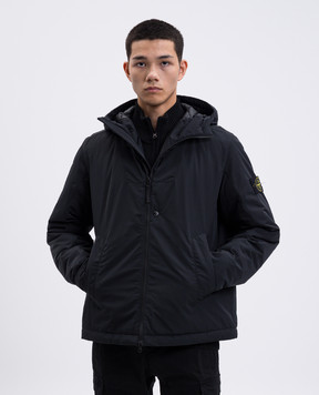 Stone Island Черная куртка с логотипом K2S154100047S0026