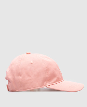 Off-White Детская розовая кепка с принтом логотипа OGLB002S25FAB001
