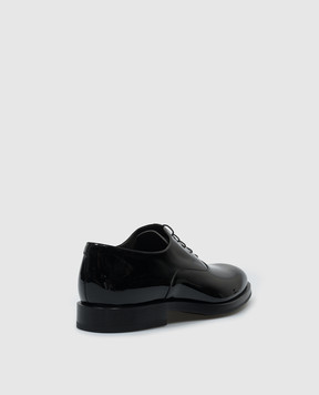 Brunello Cucinelli Черные лакированные оксфорды MZUSUMC937