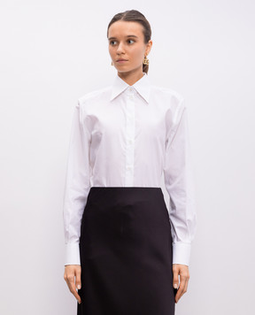 Dolce&Gabbana Біла сорочка F5S76TFU5T9