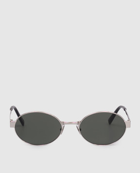Saint Laurent Сріблясті сонцезахисні окуляри 779851Y9902