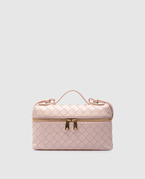 Bottega Veneta Рожева шкіряна сумка крос-боді Bang Bang 789109V3IV1