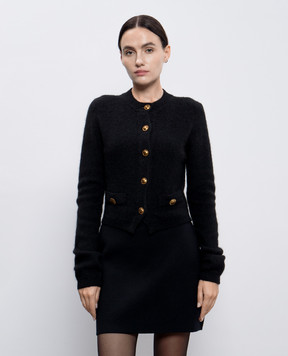 Twinset Черный кардиган с шерстью 242TS3272