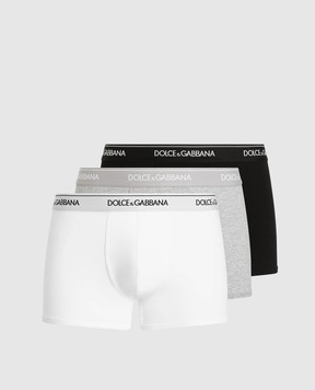 Dolce&Gabbana Набір трусів-боксерів з логотипом M9D82JONN95