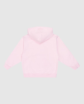 Vetements Детские розовые худи с принтом логотипа. KA10HD100K