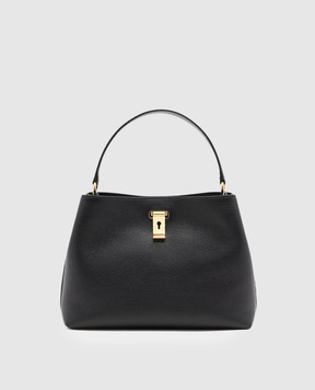 Bally Чорна шкіряна сумка Lock Me WAH02OVT710