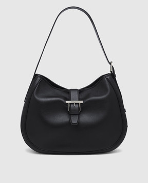 Alexander McQueen Чорна шкіряна сумка-тоут 8379141MAAD