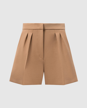Max Mara Коричневі шорти ZIC з вовни ZIC