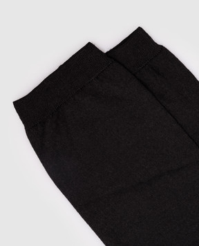 Brunello Cucinelli Чорні легінси з кашеміру M64945069