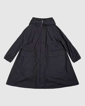 Moncler ENFANT Дитяча чорна куртка Ioudith зі знімним жилетом J29541C0000254A811214