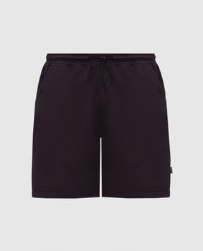 Stone Island Фиолетовые шорты с логотипом логотип логотип. K1S156200004S0A50