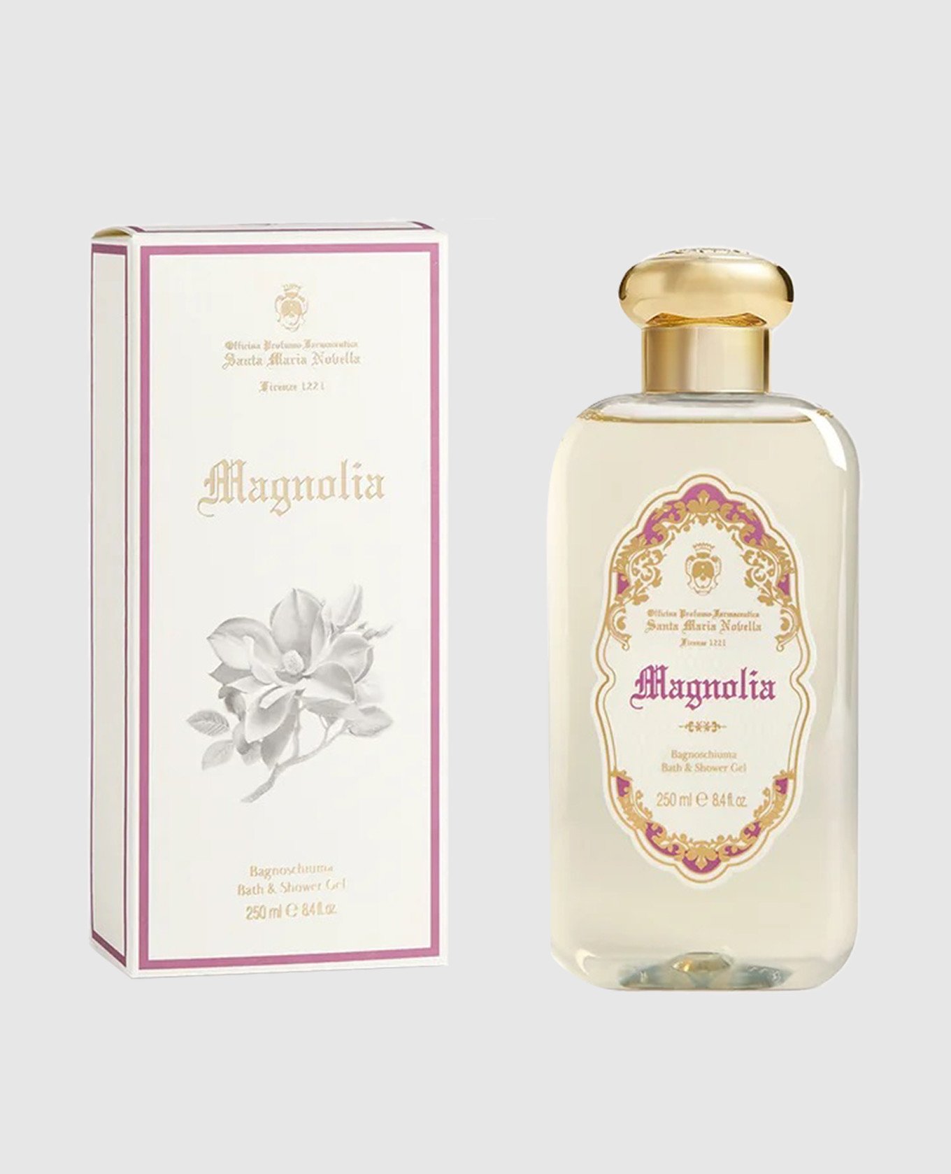 

Женский гель для душа Magnolia 250 мл, Желтый, Гели для душа