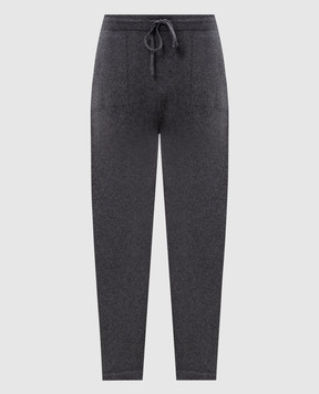 Cashmere&Whiskey Серые спортивные брюки из кашемира MU864F1307341PF