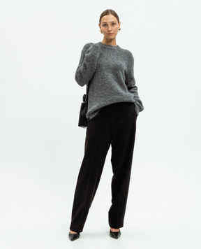 Jil Sander Серый свитер с шерстью альпаки J02GP0189J14628