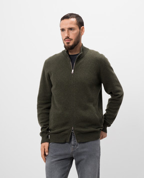 Cashmere&Whiskey Зеленый кардиган из кашемира MU7931307341PF
