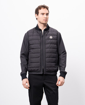 Moncler Чорна куртка з пуховим жилетом K10911A00033597YW