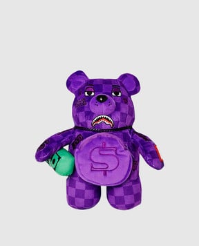 Sprayground Дитячий фіолетовий рюкзак ALL SYSTEMS GO BEAR CUB 910B7921NSZ
