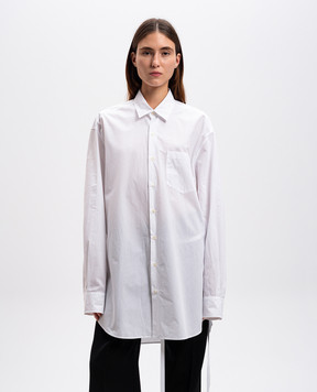 Ann Demeulemeester Белая рубашка CO00WSH03FA555