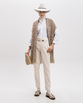 Brunello Cucinelli Бежевий кардиган M9I387016