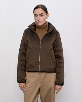 Woolrich Коричневая пуховая куртка CCFWWOU2097FRUT5185