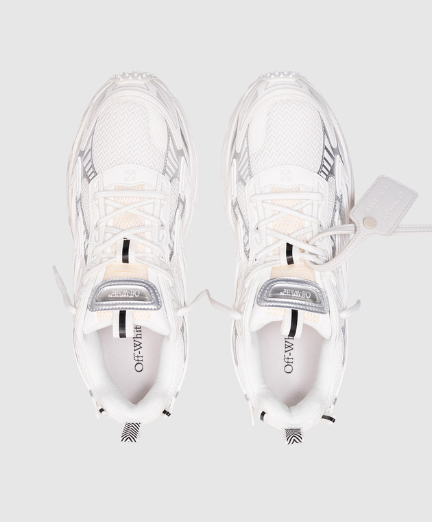Off-White Белые кроссовки Be Right Back OMIA295C99FAB001 изображение 4