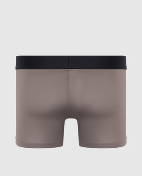 Zimmerli Труси-боксери кольору хакі з логотипом 7001343