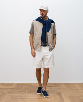 Brunello Cucinelli Бежевый жилет MD4796521