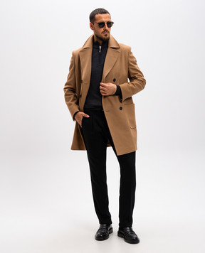 Cashmere&Whiskey Серый джемпер из мериноса шерсти 77397