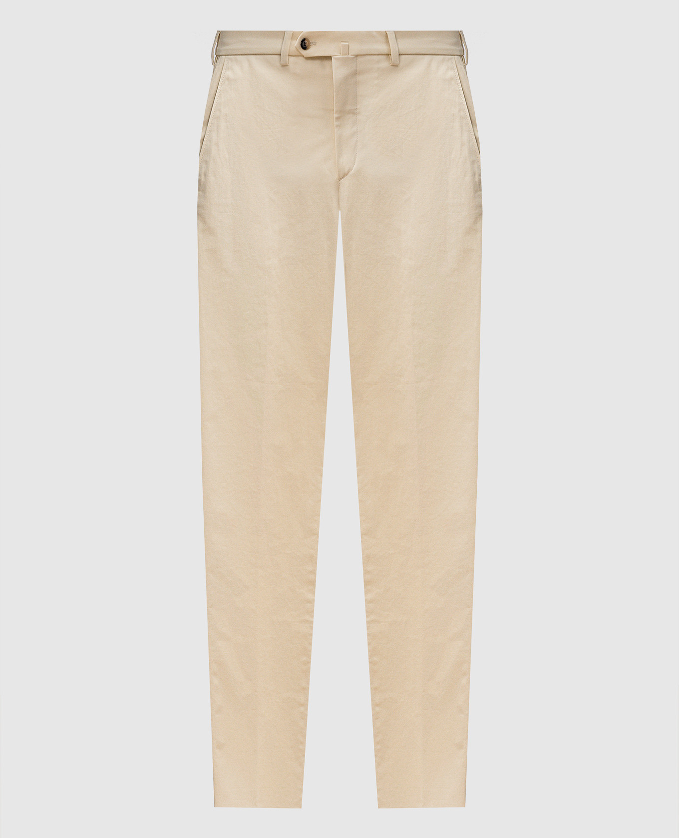 

Бежевые брюки Pantaflat, Бежевый, Зауженные брюки