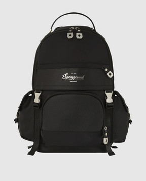 Sprayground Дитячий чорний рюкзак з логотипом 910B7018NSZ