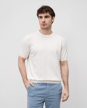 Canali Белая футболка MK00145C0719