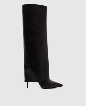 Le Silla Черные кожаные сапоги ANDY 2282V100R1PPGLO
