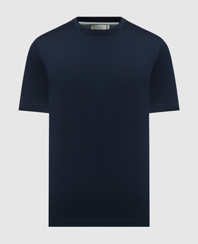 Canali Синя футболка MJ00002T0356