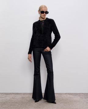 Tom Ford Чорний светр з вовною MAK823YAX181