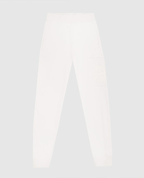 Stone Island Дитячі зелені штани з вишивкою емблеми логотипа K1S166200008S01411012
