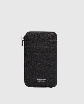 Tom Ford Чорний шкіряний картхолдер YH419LCL499S