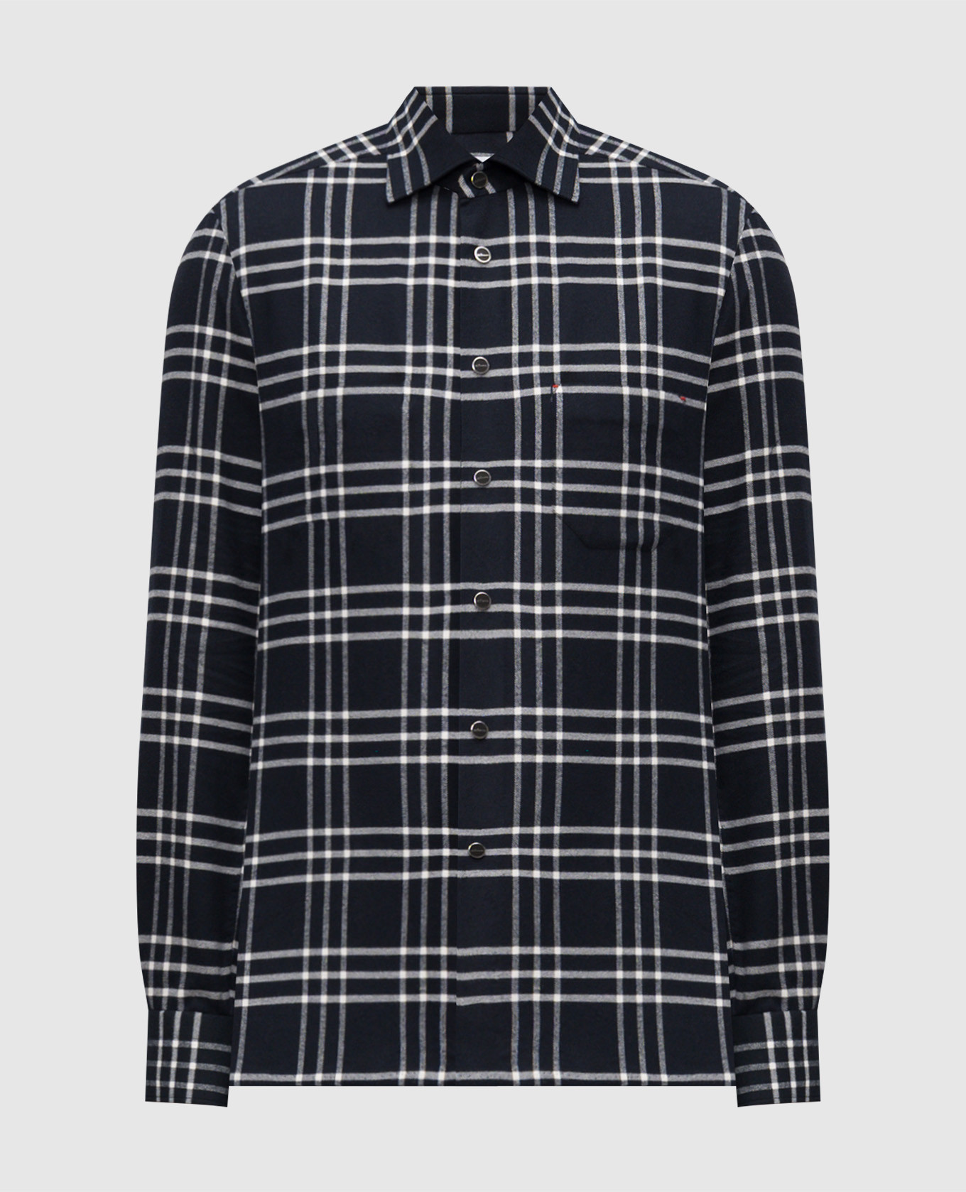 

Синяя рубашка в клеточку, Синий, Рубашки