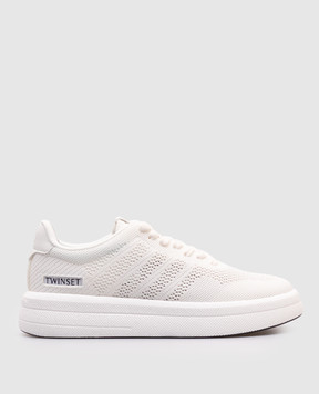 Twinset Белые кроссовки Fessura 251TGT010
