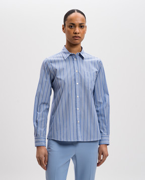Max Mara Weekend Блакитна сорочка BAHAMAS в смужку BAHAMAS