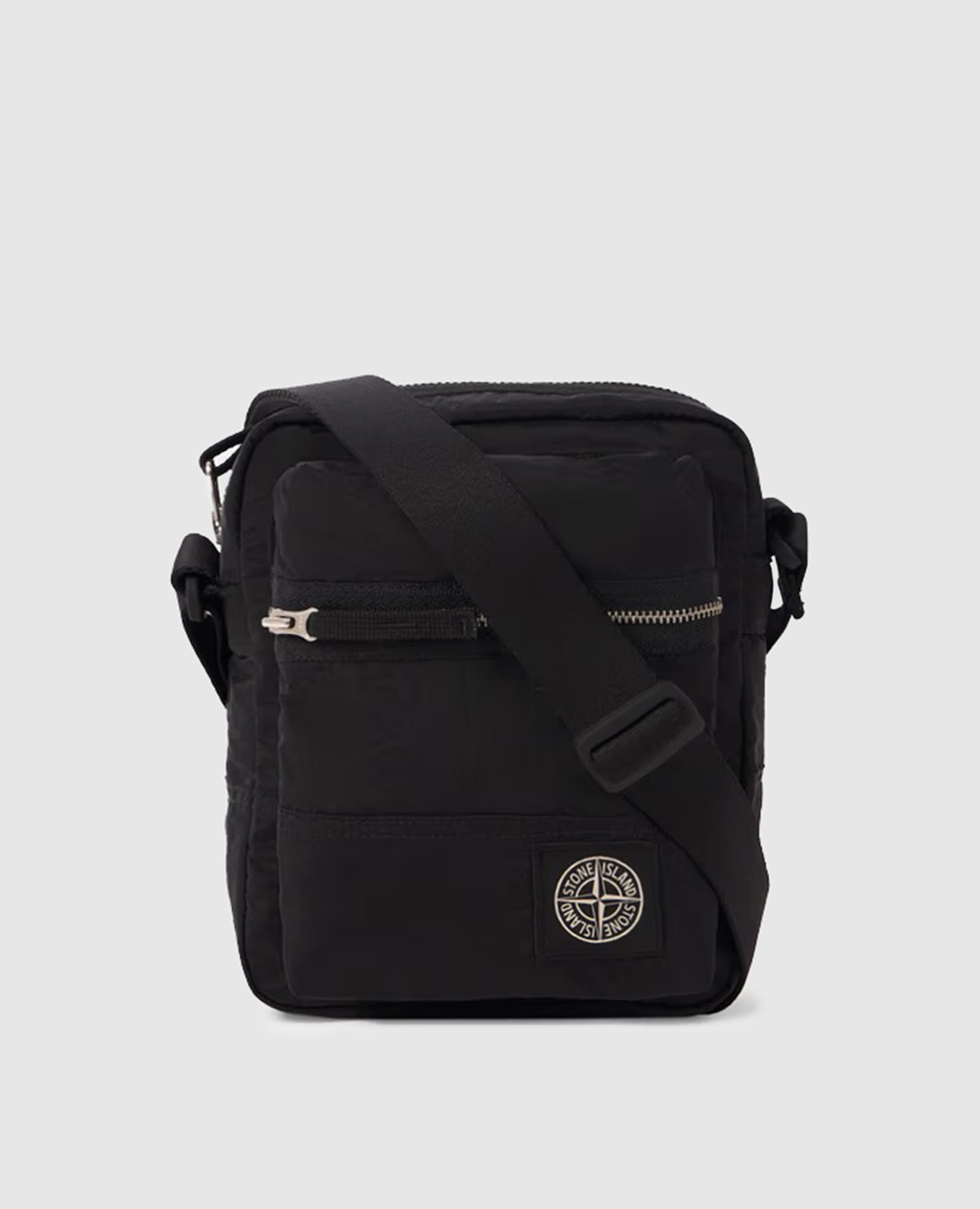 

Черная сумка кросс-боди с логотипом, Черный, Маленькие сумки