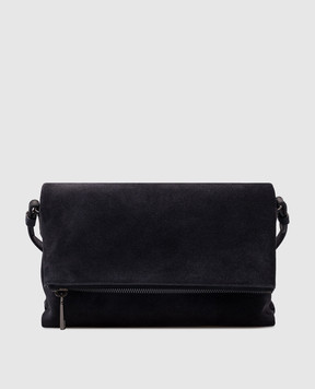 Brunello Cucinelli Синя замшева сумка Essence MBDLD2747P