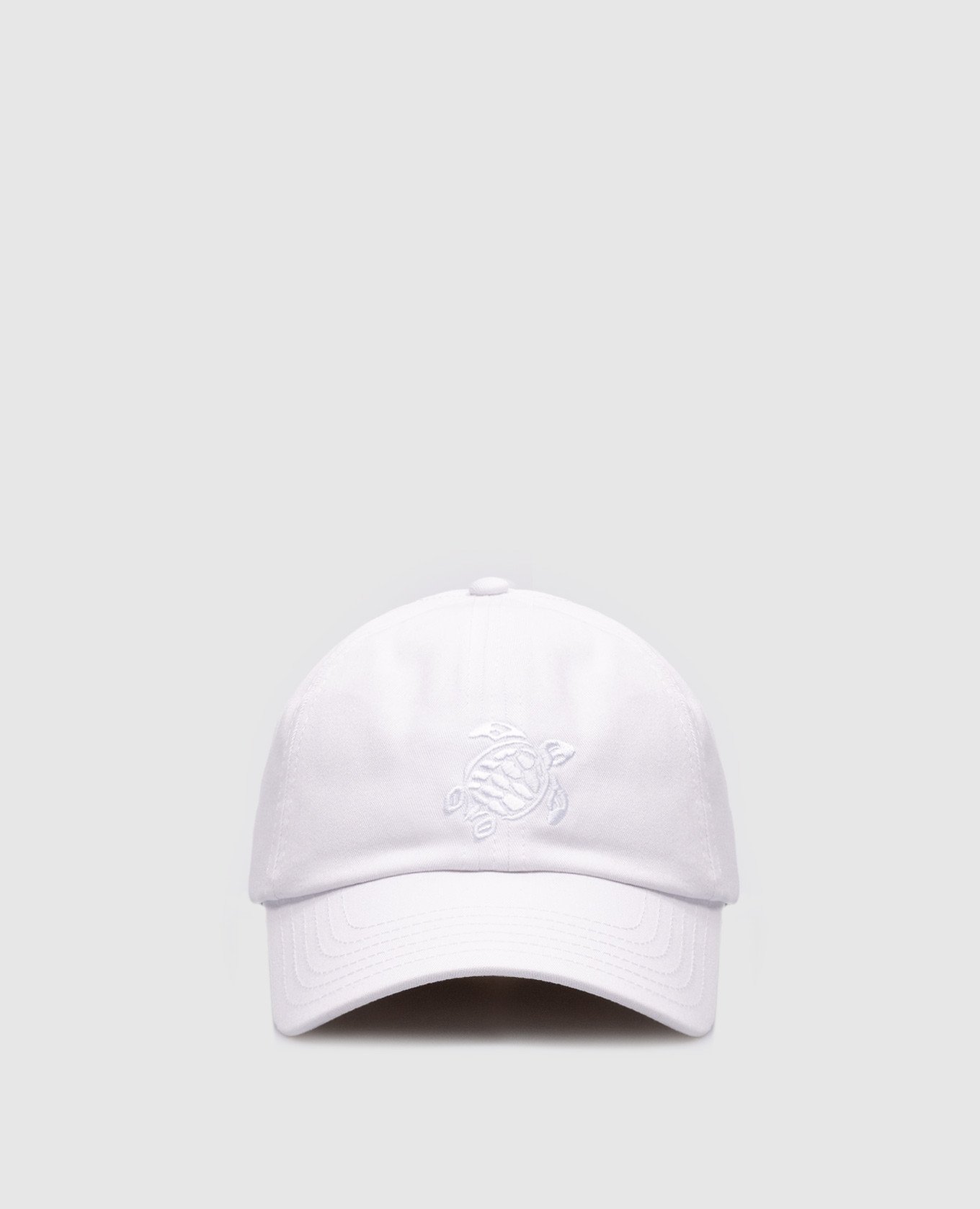 Белая кепка Capson с логотипом