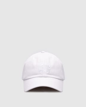 Vilebrequin Біла кепка Capson з логотипом CSNU2401m