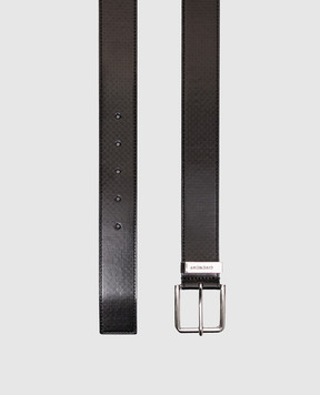 Givenchy Чорний шкіряний ремінь з логотипом BK4067K1VC