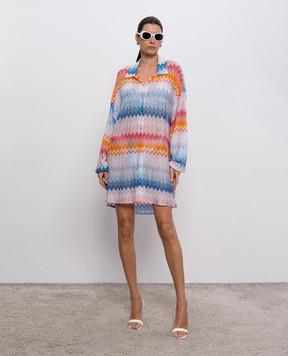 Missoni Сукня-сорочка у візерунок з люрексом MC24SK00BR00ZY