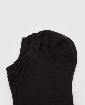 RiminiVeste Чорні шкарпетки-міні Chiffon CHIFFONMINI